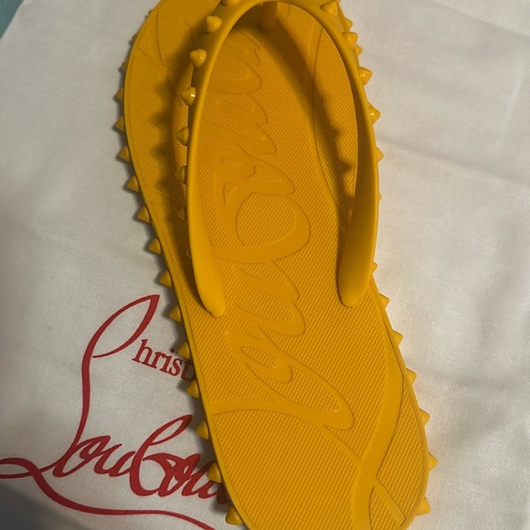 Super Loubi flip Donna flat Material RubbColor pollen Size 42